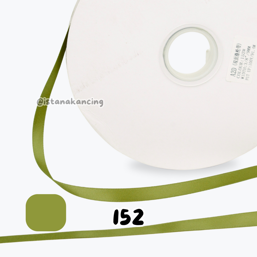 Double Face Satin Ribbon 3/8