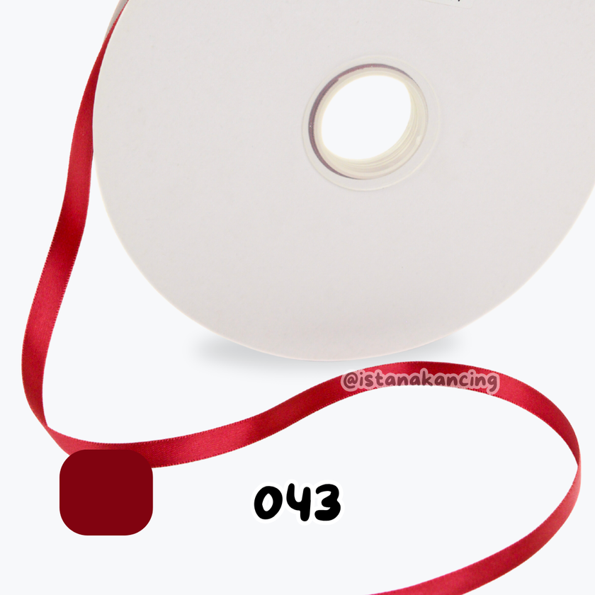 Double Face Satin Ribbon 3/8