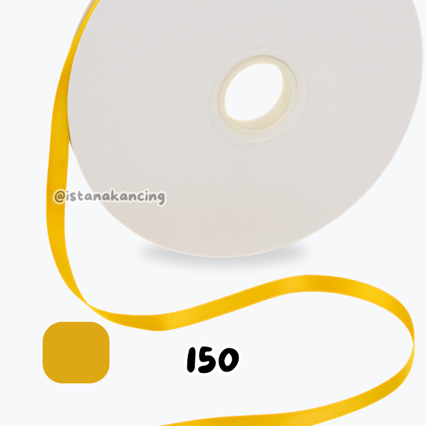 Double Face Satin Ribbon 3/8