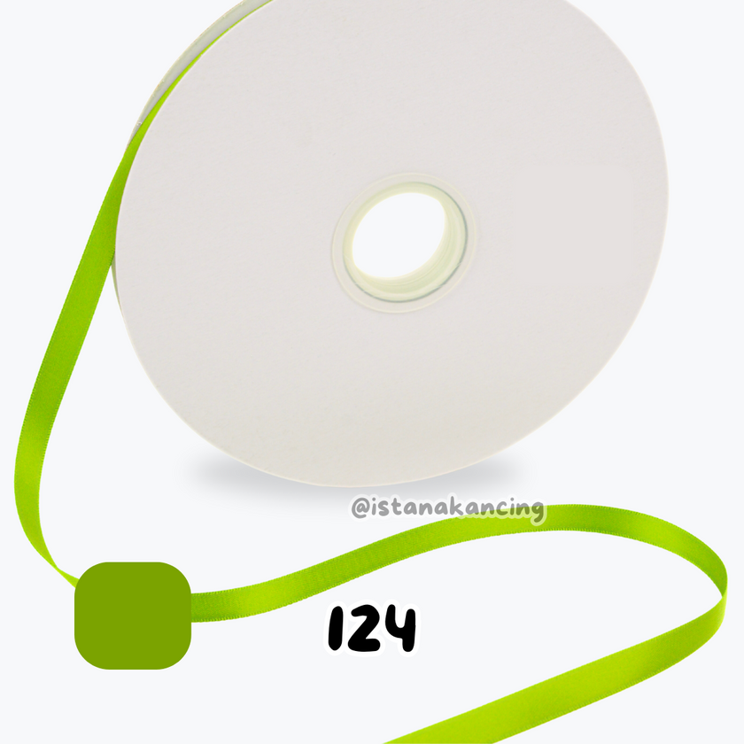 Double Face Satin Ribbon 3/8