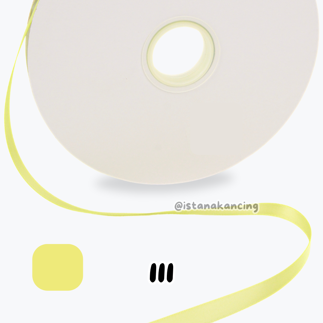 Double Face Satin Ribbon 3/8