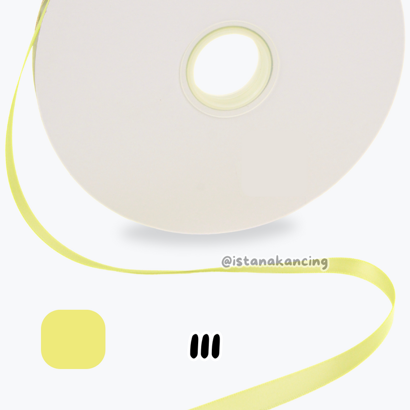 Double Face Satin Ribbon 3/8