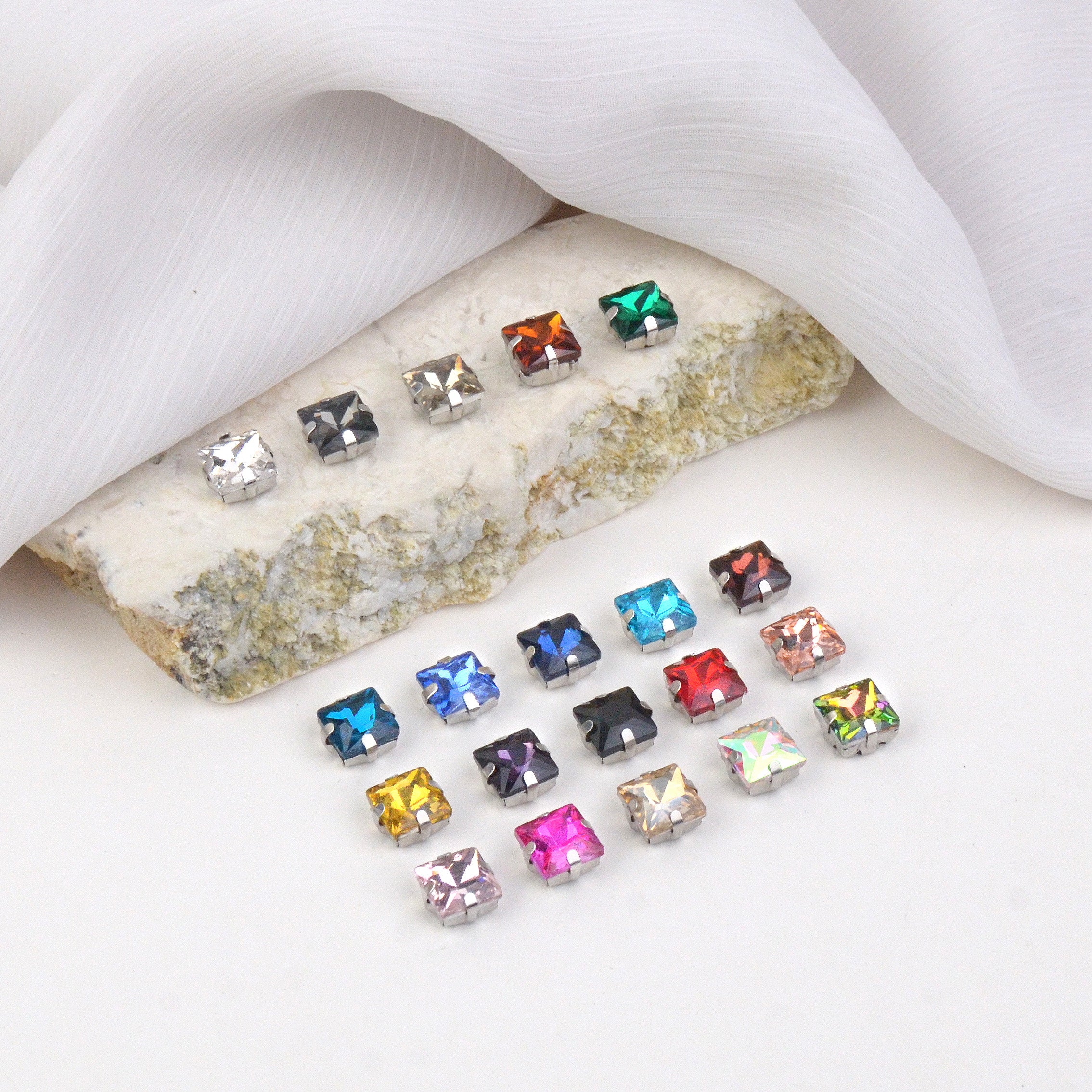 Princess Crystal Claw Setting 8mm