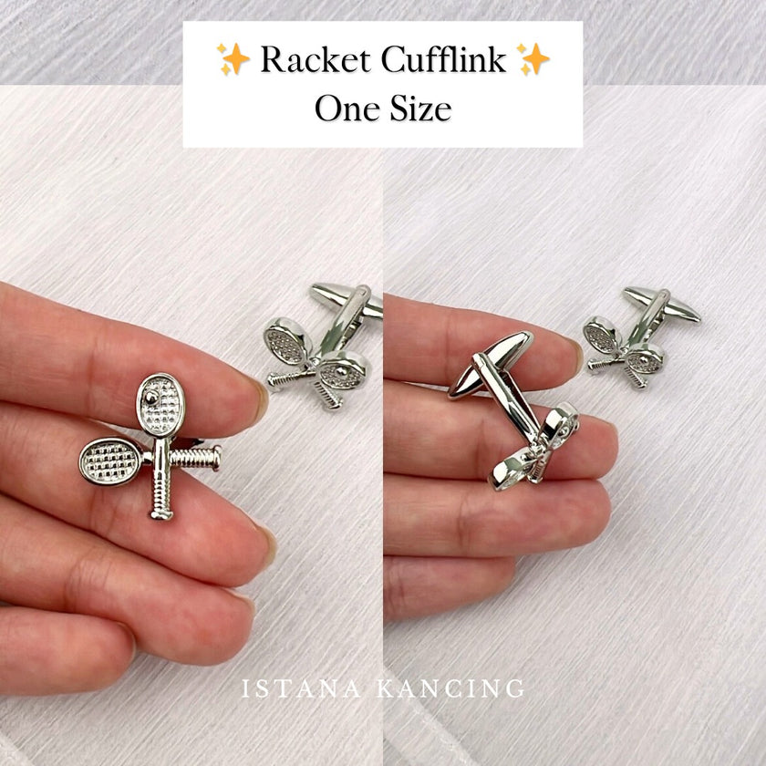 Racket Cufflink