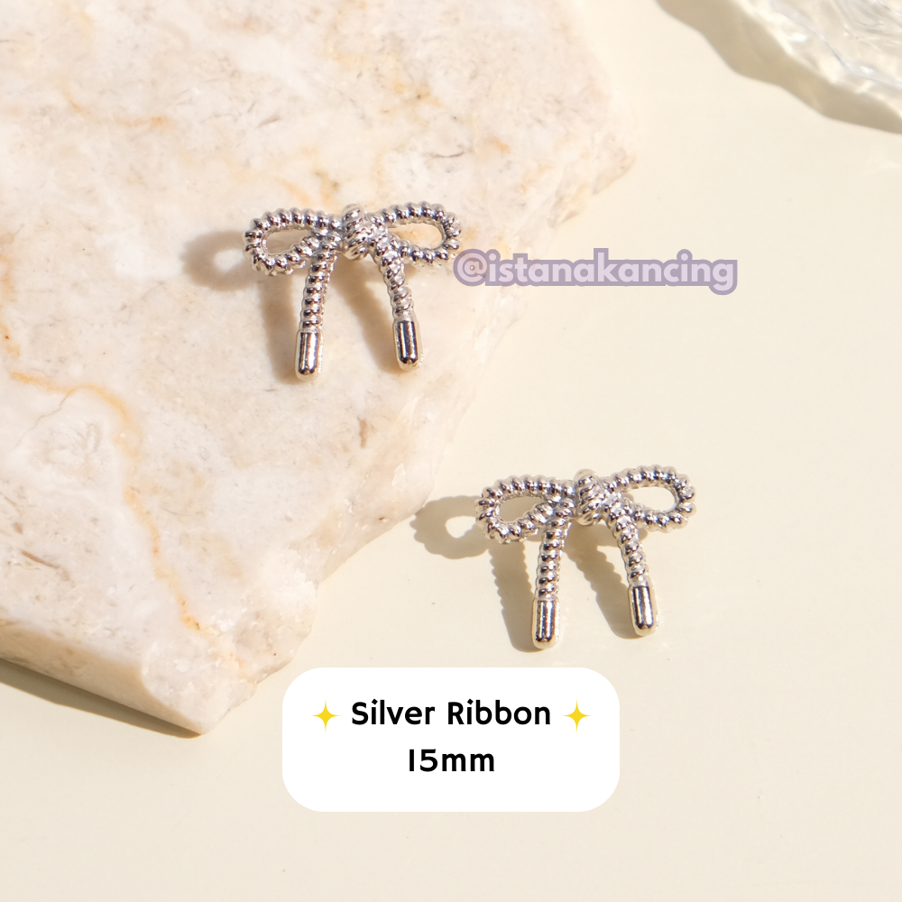 Ribbon Button 15mm
