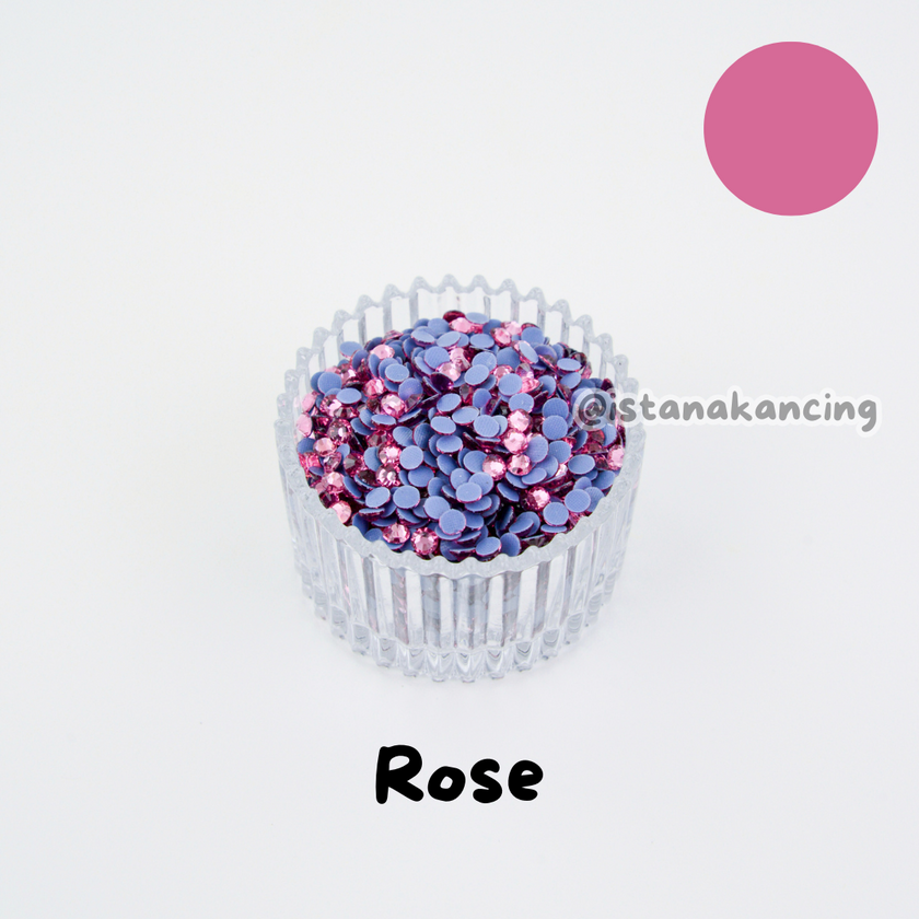 Payet Tempel Mute Gosok Hotfix Rhinestone SS16