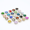 Round 10mm Rhinestone Kristal Cangkang