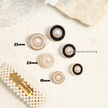 Sienna Pearl Button