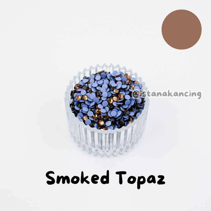 Payet Tempel Mute Gosok Hotfix Rhinestone SS12