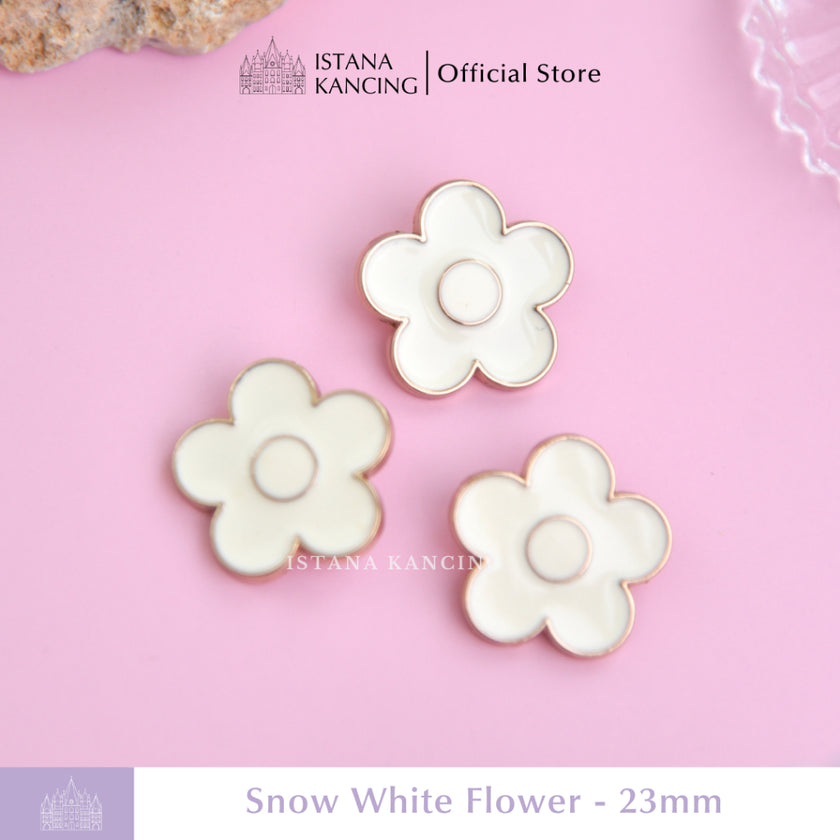 Snow White Button