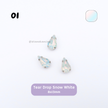 Tear Drop Pastel Crystal Claw Setting 8x13mm