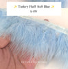 Turkey Fluff  Feathers 9cm