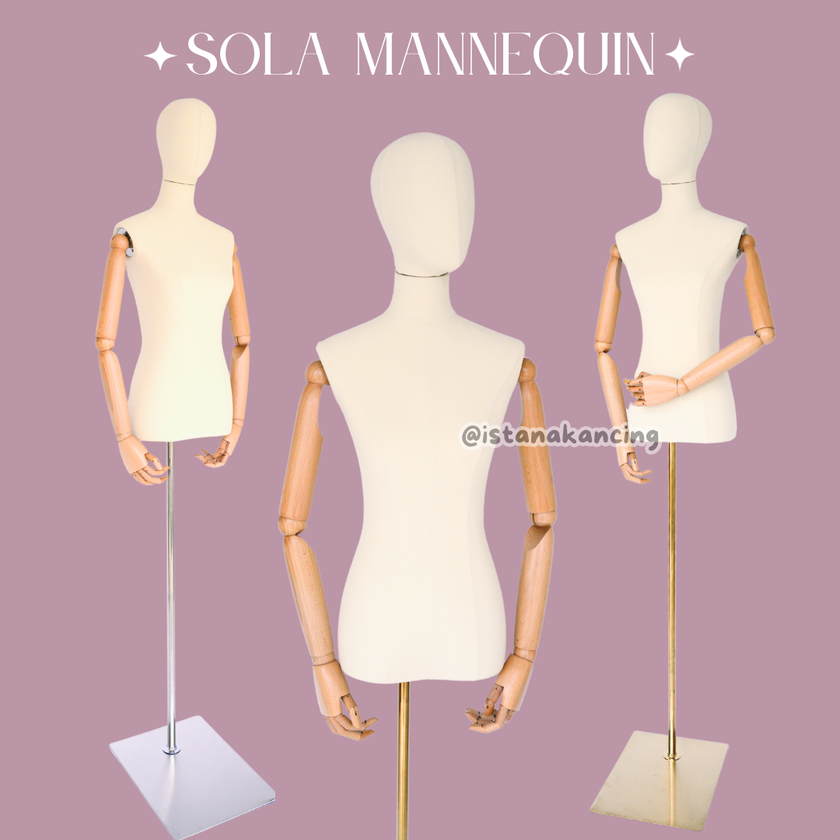 Mannequin Sola  Display Half Body Set