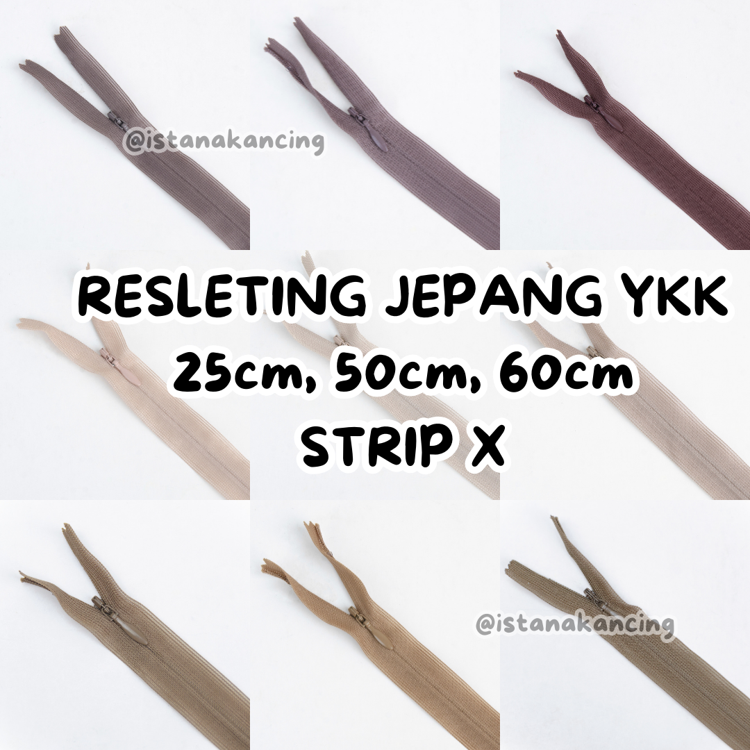 YKK Invisible Zipper - Strip X