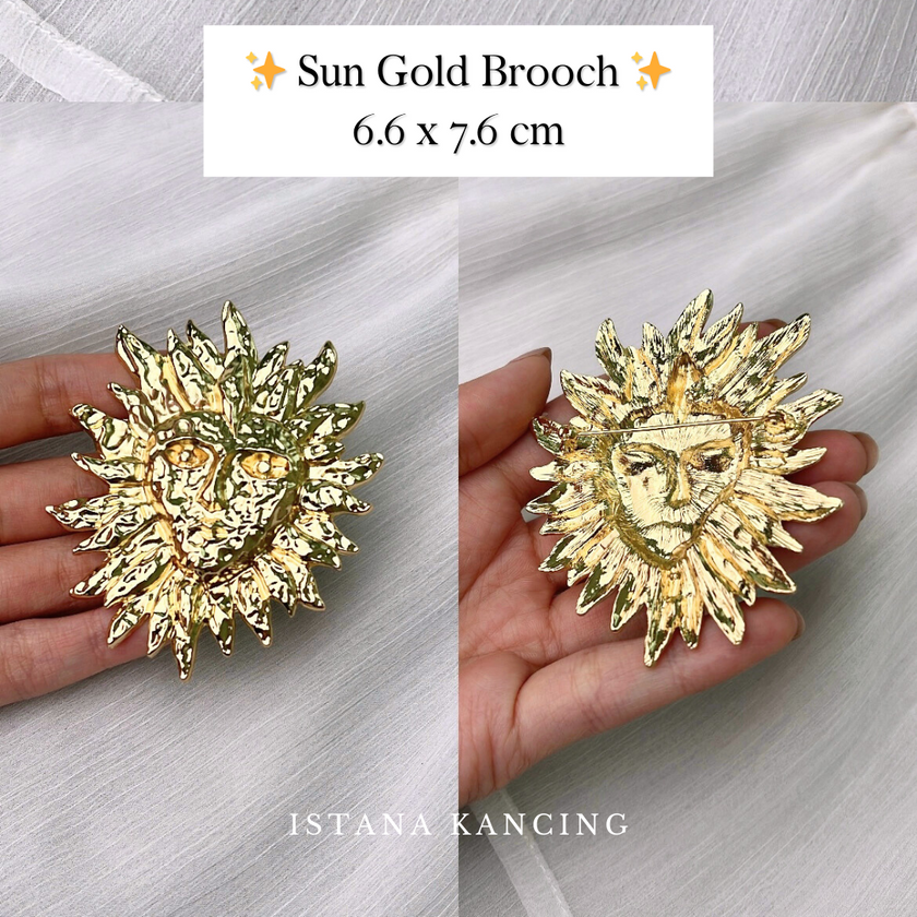 Sun Brooch