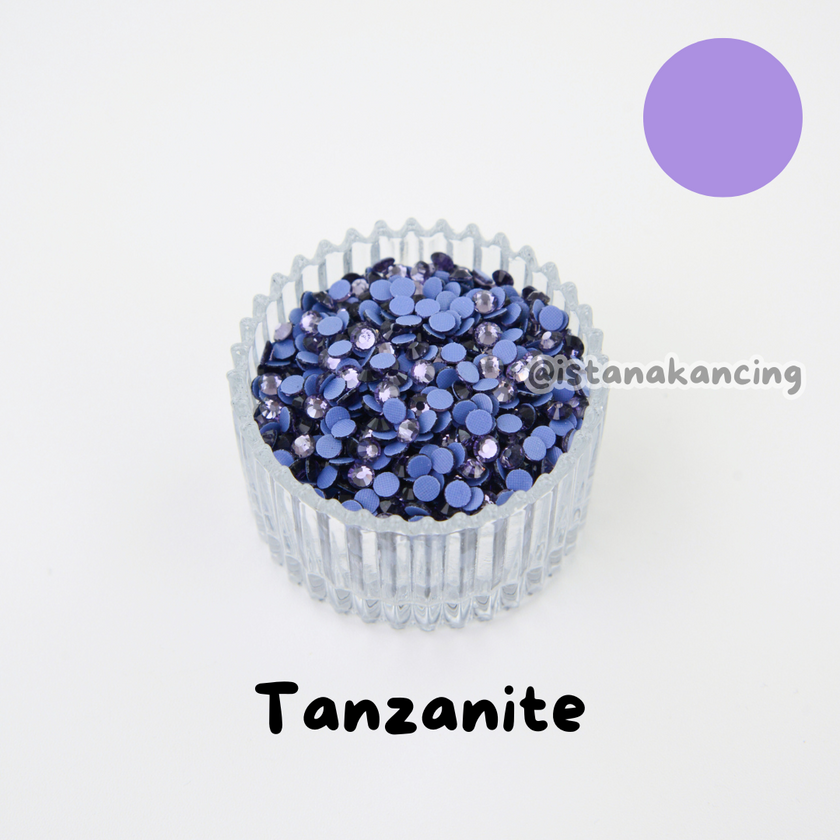 Payet Tempel Mute Gosok Hotfix Rhinestone SS12