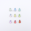Tear Drop Pastel Crystal Claw Setting 6x10mm