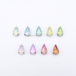 Tear Drop Pastel Crystal Claw Setting 8x13mm