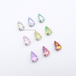 Tear Drop Pastel Crystal Claw Setting 8x13mm