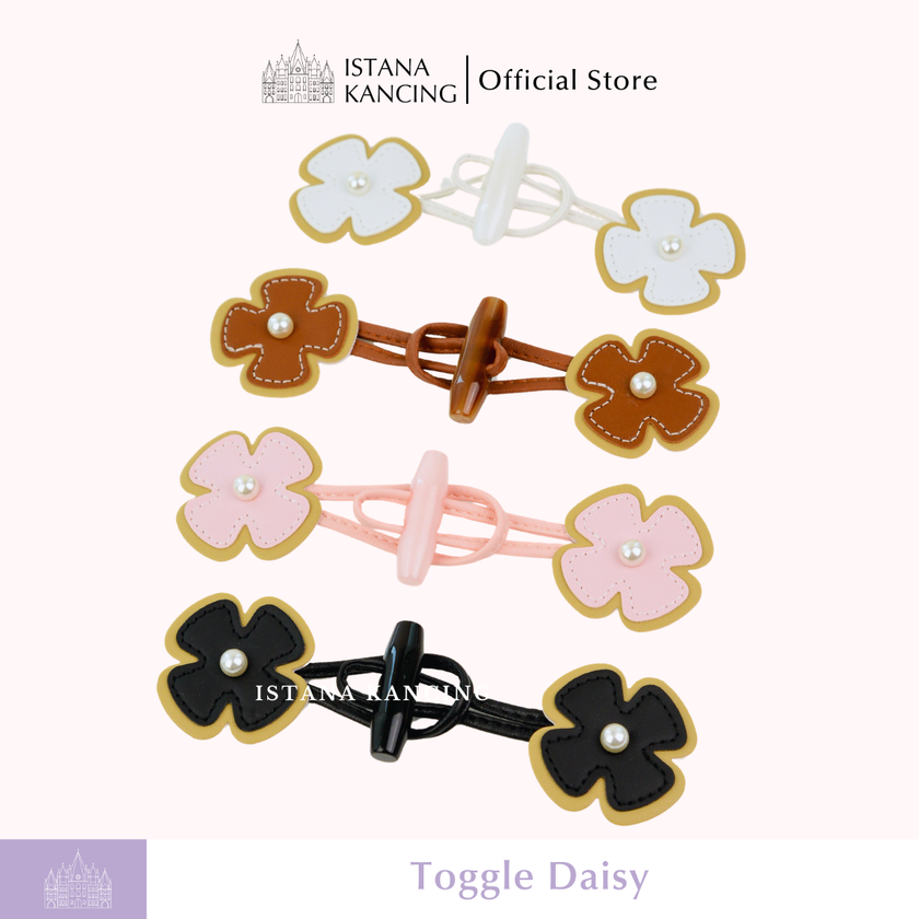 Toggle Daisy Leather