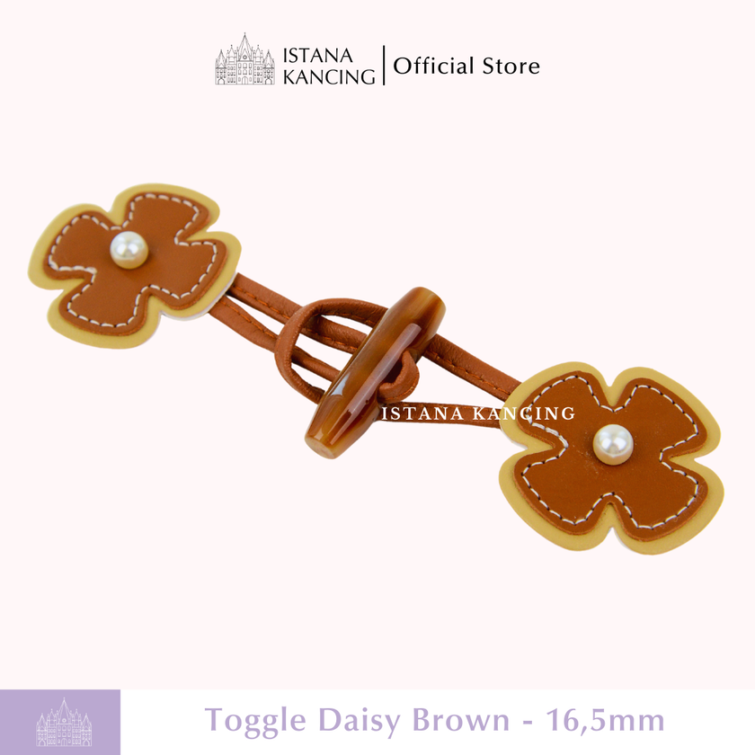 Toggle Daisy Leather
