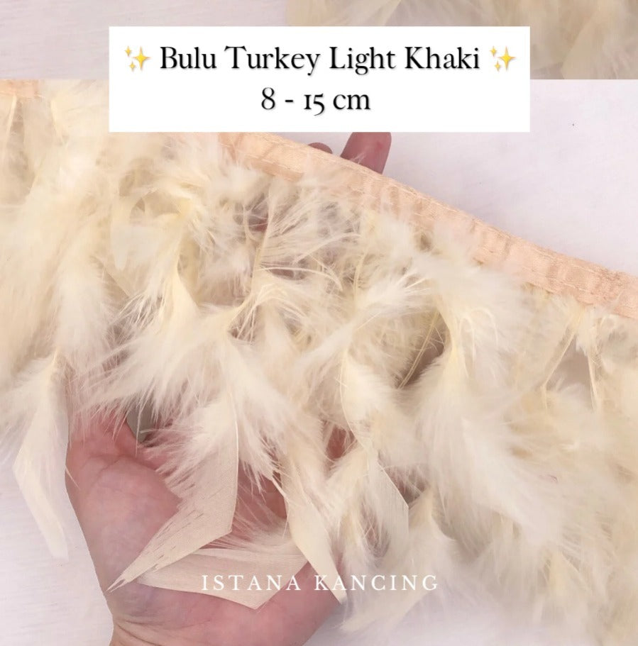 Turkey Feathers 8-11cm