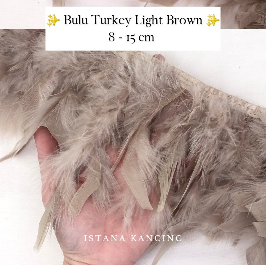 Turkey Feathers 8-11cm
