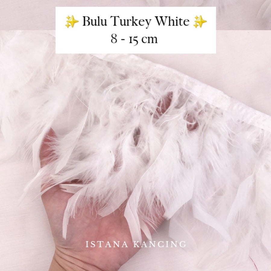 Turkey Feathers 8-11cm