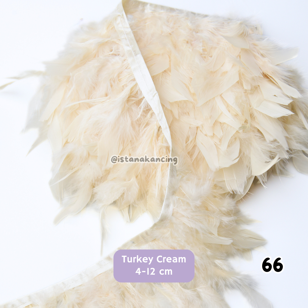 Turkey Feathers 8-11cm