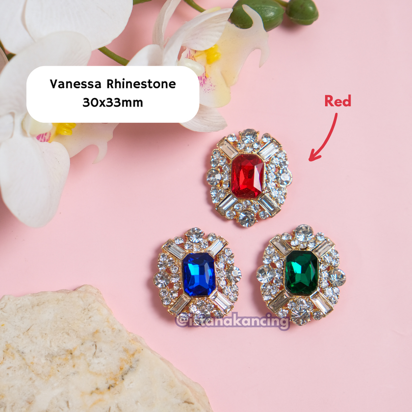 Vanessa Rhinestone 30mm