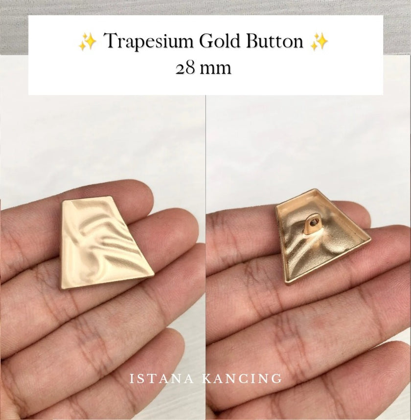 Trapesium Button 28mm & 34mm