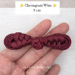 Cheongsam Satin Frog Button