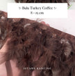 Turkey Feathers 8-11cm
