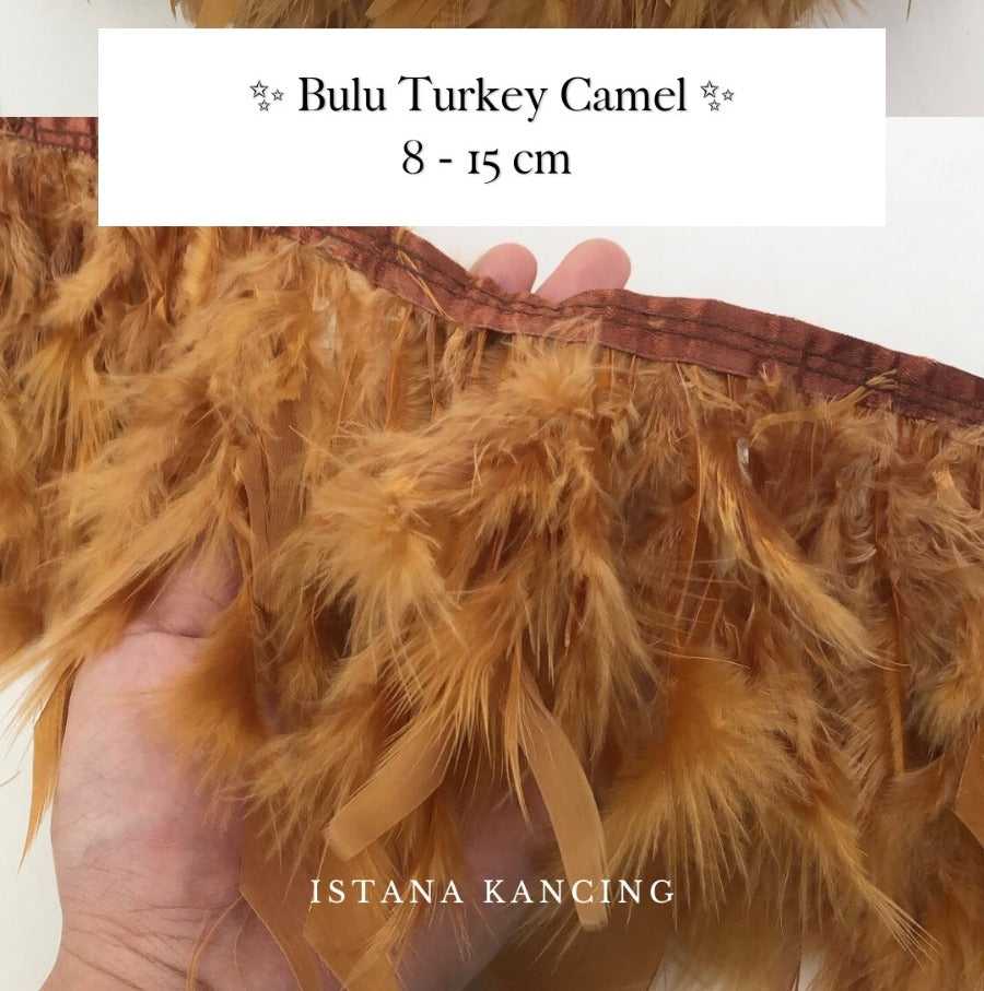 Turkey Feathers 8-11cm