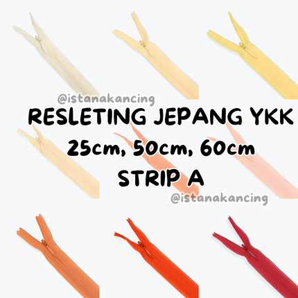 YKK Invisible Zipper - Strip A