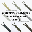 YKK Invisible Zipper - Strip D