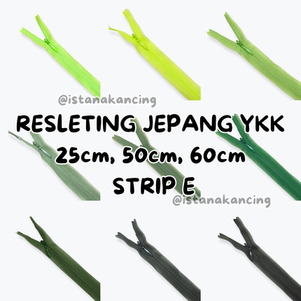 YKK Invisible Zipper - Strip E