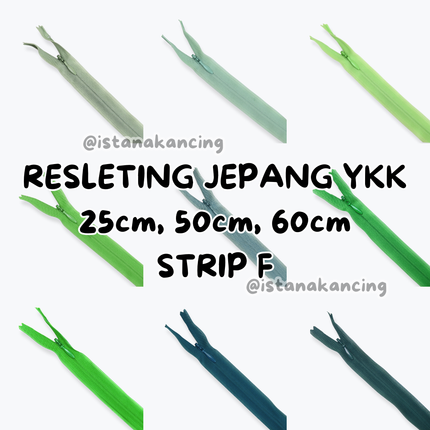 YKK Invisible Zipper - Strip F