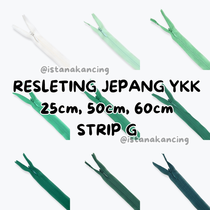 YKK Invisible Zipper - Strip G