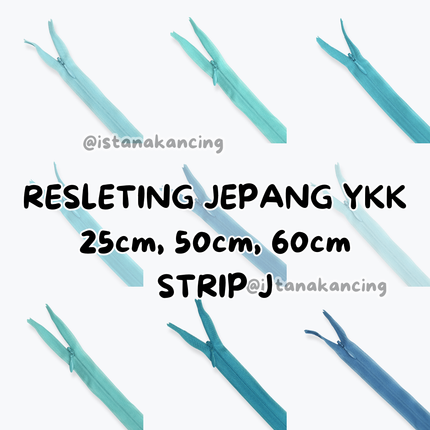 YKK Invisible Zipper - Strip J