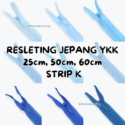 YKK Invisible Zipper - Strip K