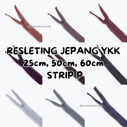 YKK Invisible Zipper - Strip P