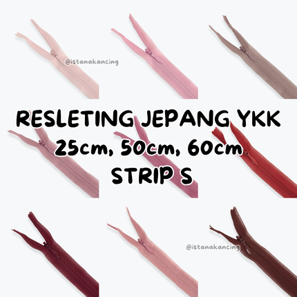 YKK Invisible Zipper - Strip S