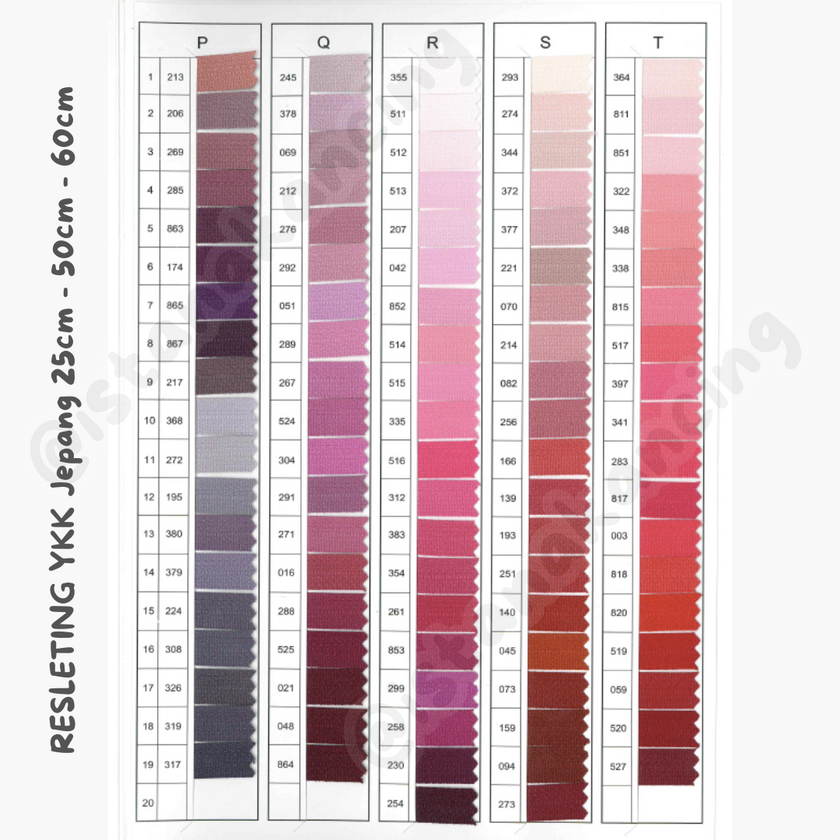 YKK Invisible Zipper - Strip M