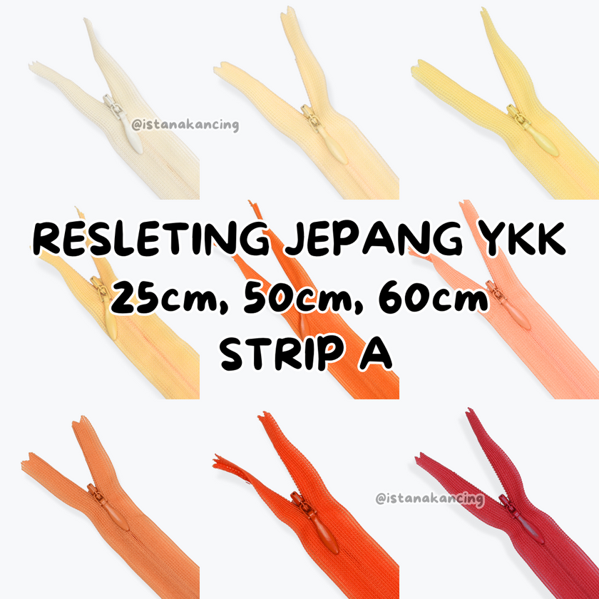 YKK Invisible Zipper - Strip A
