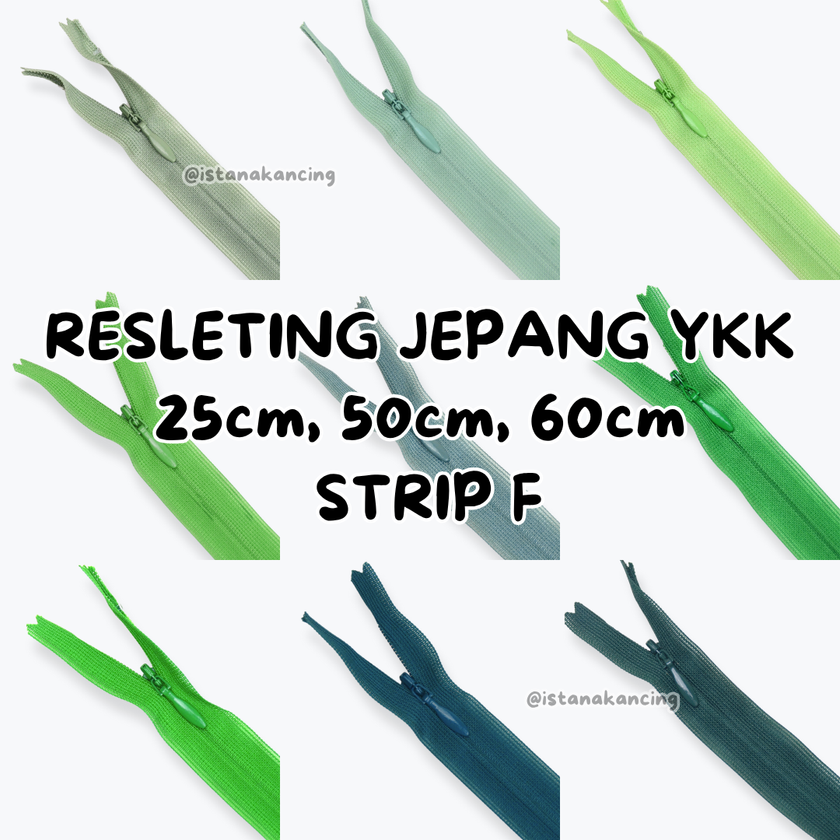 YKK Invisible Zipper - Strip F