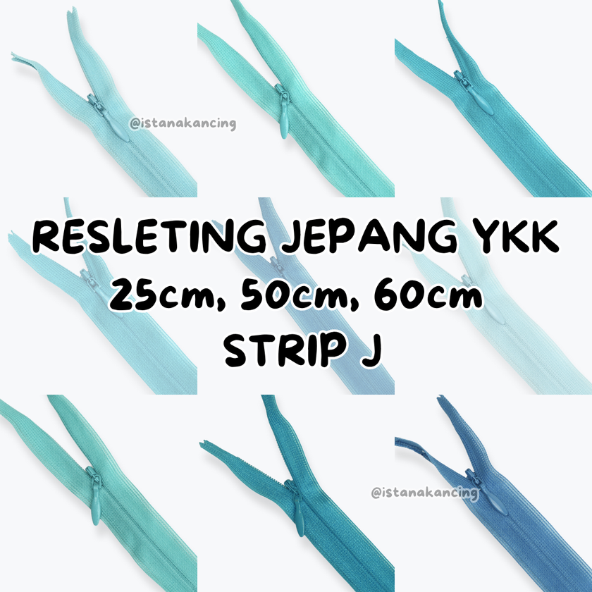 YKK Invisible Zipper - Strip J