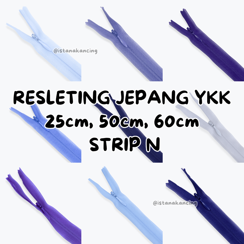 YKK Invisible Zipper - Strip N