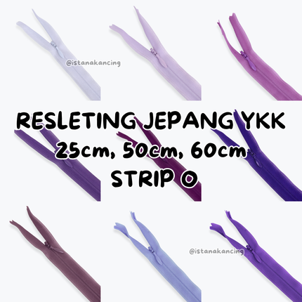 YKK Invisible Zipper - Strip O