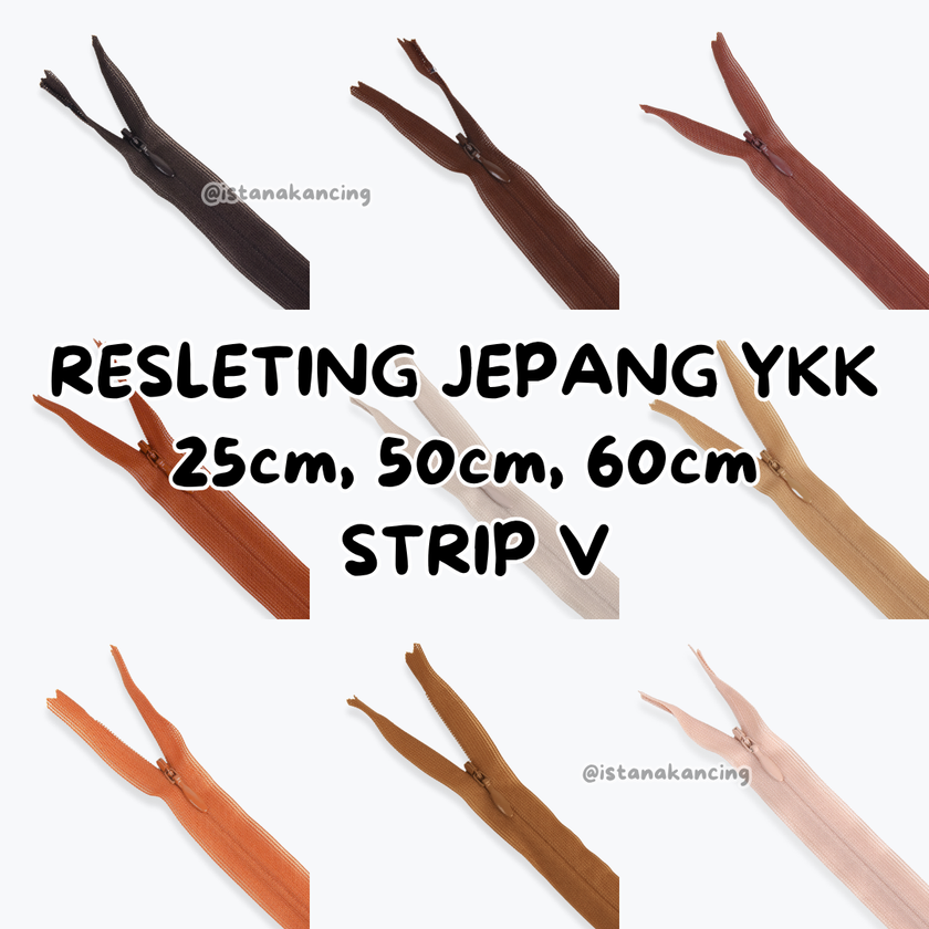YKK Invisible Zipper - Strip V